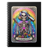 De kapper Tarot Kaart Notitieboek (Voorkant)