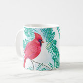 De kardinaal - koffiemok (Voorkant links)