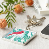 De kardinaal - sleutelhanger (Zijkant)