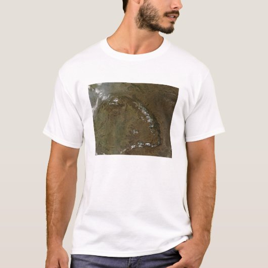 De Karpatische bergen T-shirt (Voorkant)
