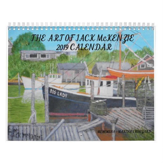 DE KART VAN JACK MCKENZIE 2019 CALENDAR KALENDER (Hoes)