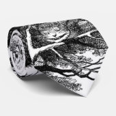 De kastanjekat stropdas (Opgerold)