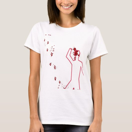 De kat deed het t-shirt (Voorkant)