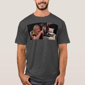 De kat dempen t-shirt