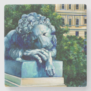 De kat, die de Canarische Eilanden at, Washington  Stenen Onderzetter