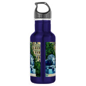 De kat die de Canarische Eilanden heeft gegeten Waterfles (Achterkant)