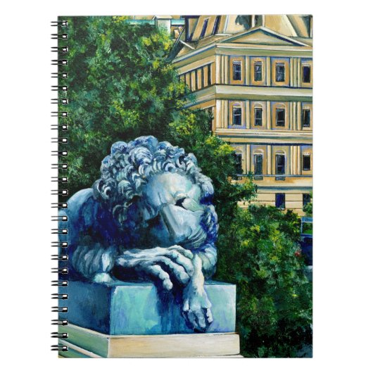 De Kat, Die de Kanarie opat, Washington DC Notitieboek (Voorkant)