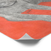 De kat en de maan Julia Hanna Poster (Hoek)