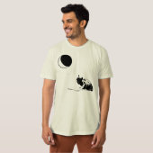 De kat en de maan t-shirt (Voorkant volledig)