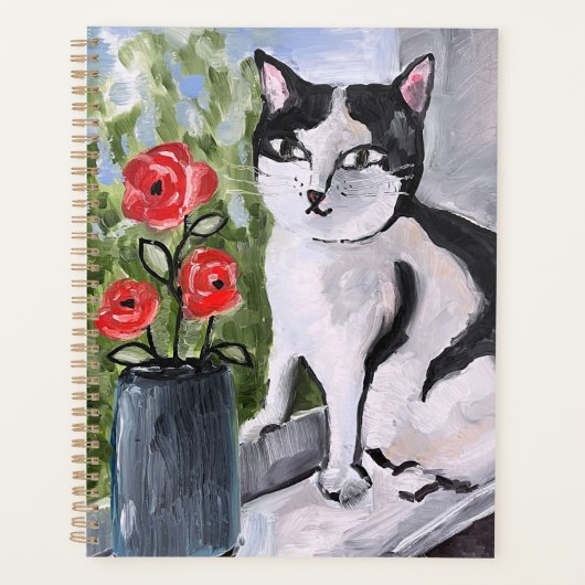 De kat en de papavers planner (Voorkant)