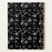 De kat en de papavers planner (Achterkant)