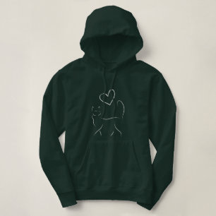 De Kat en het Hart Hoodie
