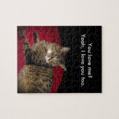 De kat Highway 655 Legpuzzel (Horizontaal)