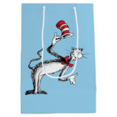 De Kat in de Hoed Neemt Afscheid Medium Cadeauzakje (Achterkant)