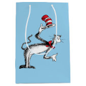 De Kat in de Hoed Neemt een Buiging Medium Cadeauzakje (Voorkant)