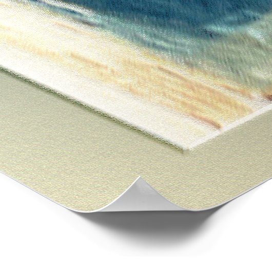 De kat in het raam poster (Hoek)