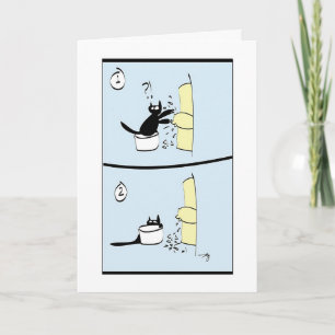 De kat is Droevig Kaart
