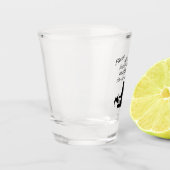 De kat is een Jerk Shot Glas (Links)