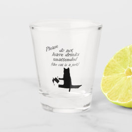 De kat is een Jerk Shot Glas