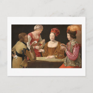 De kat met de lui van de lul, La Tour Briefkaart