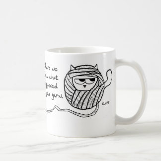 De kat steelt je jaargang - Funny Cat Coffee Mok
