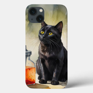 De kat van de alchemist iPhone 13 hoesje