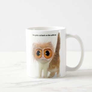 De Kat van de cafeïne Koffiemok