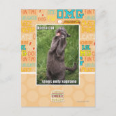 De Kat van de opera Briefkaart (Voorkant)