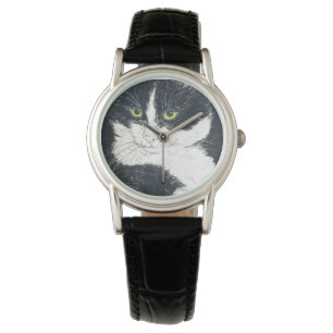 De kat van de smoking horloge