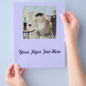 De Kat van het Cafe Flyer (Hand)