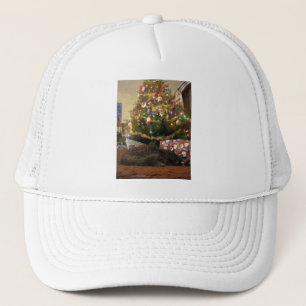 De Kat van Kerstmis Trucker Pet