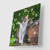 De KAT Vierkante Klok (Hoek)