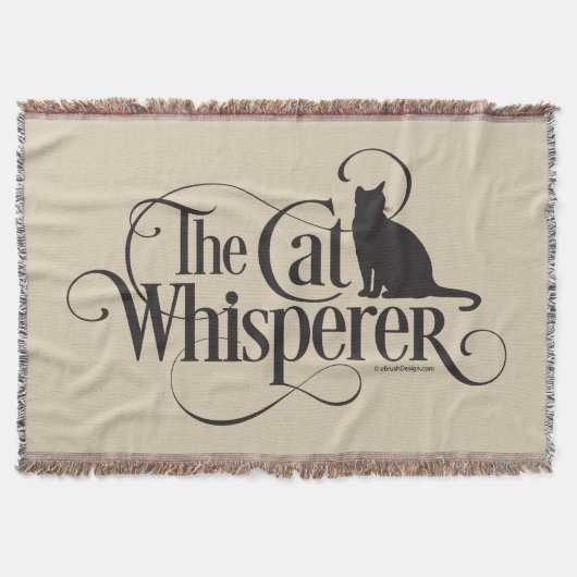 De kat Whisperer Deken (Voorkant)