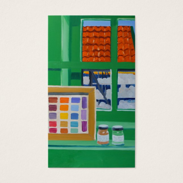 DE KAT WINDMOLEN INTERIEUR VISITEKAARTJES (Voorkant)