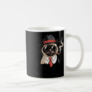 De Katfather Siamese Kat Vader Gelukkige Vaderdag  Koffiemok