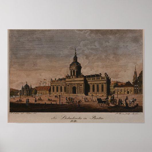 De kathedraal in Berlijn Poster (Voorkant)