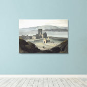 De kathedraal in Iona, van 'Een reis rond de grote Canvas Afdruk (Insitu (Houten vloer))