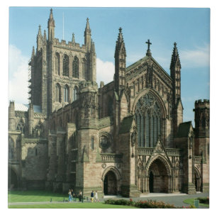 De kathedraal-kerk van de verouderde maagd Maria e Tegeltje