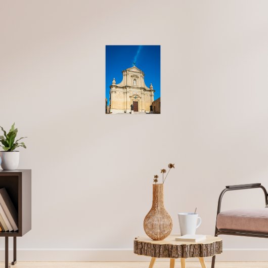 🏰De Kathedraal van Gozo Poster (Woonkamer 3)