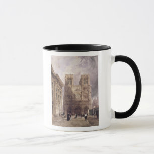 De kathedraal van Notre Dame, Parijs, 1836 Mok