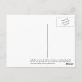 De Kathedraal van Notre-Dame - Parijs, briefkaart (Achterkant)