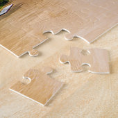 De kathedraal van Onze Dame van de Pijler en de Eb Legpuzzel (Zijkant)