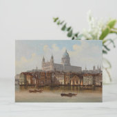 De kathedraal van St. Paul | Johann Wilhelm Jankow (Staand voorkant)