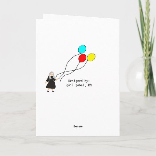 De katholieke Grote Ballons van de Kaart van de (Achterkant)