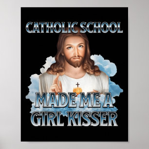 De katholieke school maakte van mij een meisje dat poster