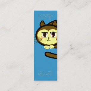 De kat's Meow Mini Visitekaartje