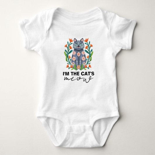 De kat's Meow Romper (Voorkant)