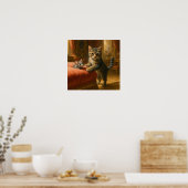 De katten miauwen poster (Keuken)