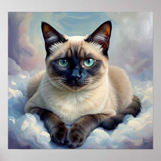 De katten miauwen poster (Voorkant)