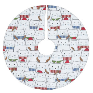 De Katten van Kerstmis Kerstboom Rok
